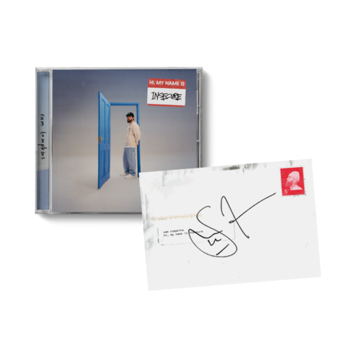hi, my name is insecure by Sam Tompkins - CD + Signed Card - shop now at Sam Tompkins store